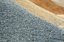 Baustoffe Sand Kies Schotter Splitt