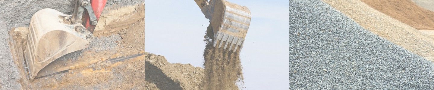 Erdarbeiten Ausschachtungen Erdbewegungen Entsorgung Boden Bauschutt Baustoffe Sand Kies Schotter Splitt